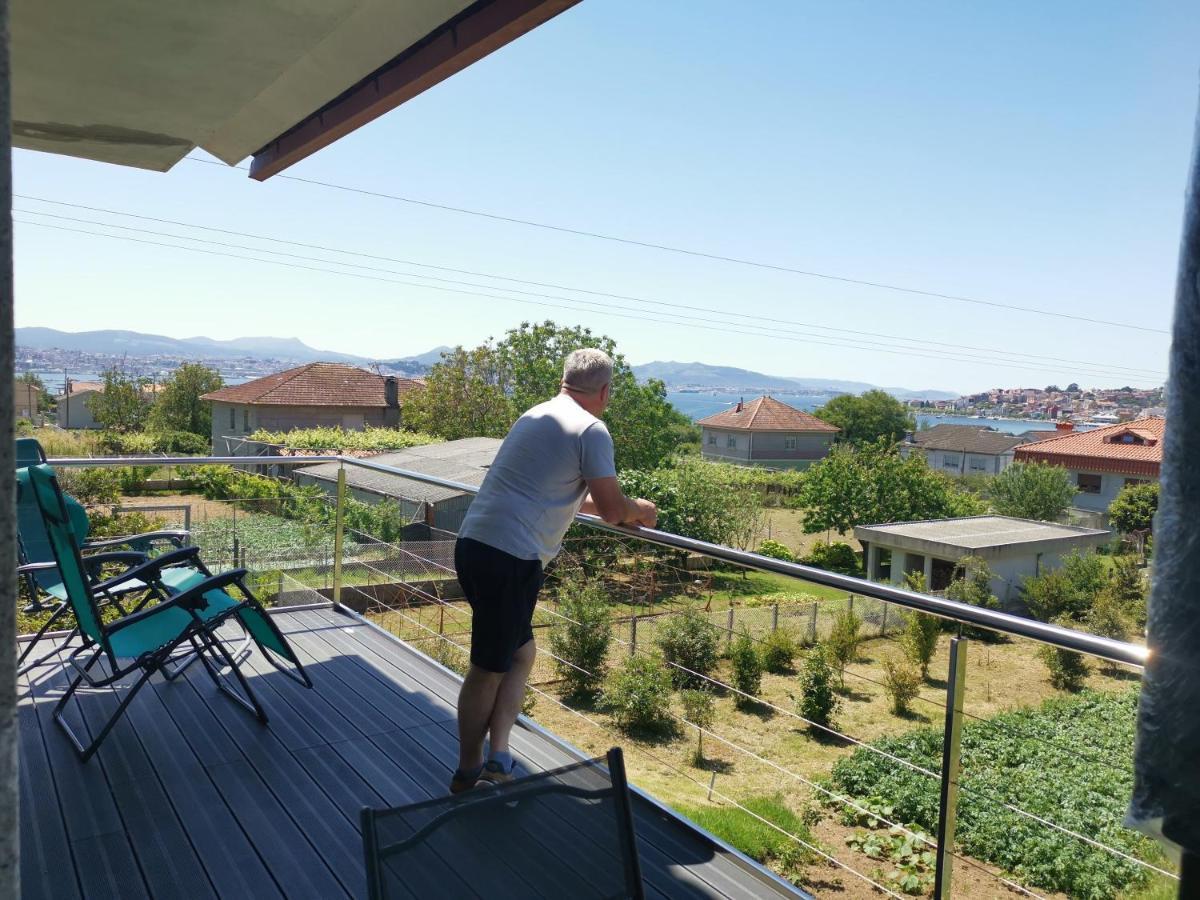Apartamento Con Estupendas Vistas Moaña Eksteriør bilde