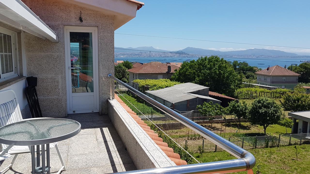 Apartamento Con Estupendas Vistas Moaña Eksteriør bilde