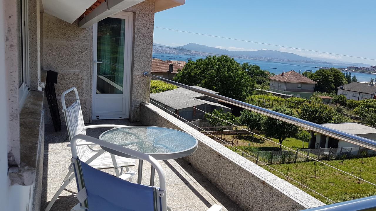 Apartamento Con Estupendas Vistas Moaña Eksteriør bilde